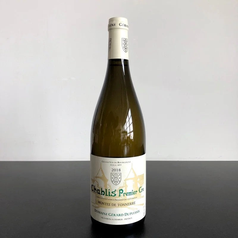 2018DomaineGerardDuplessisMonteedeTonnerre,ChablisPremierCru,France