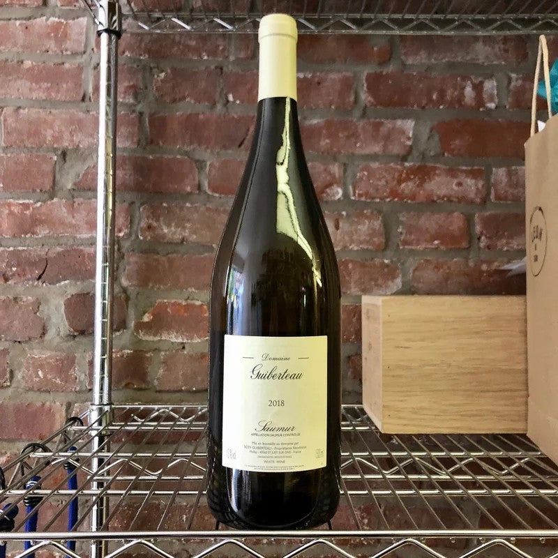 2018DomaineGuiberteauSaumurBlanc1.5LMagnum,Loire,France