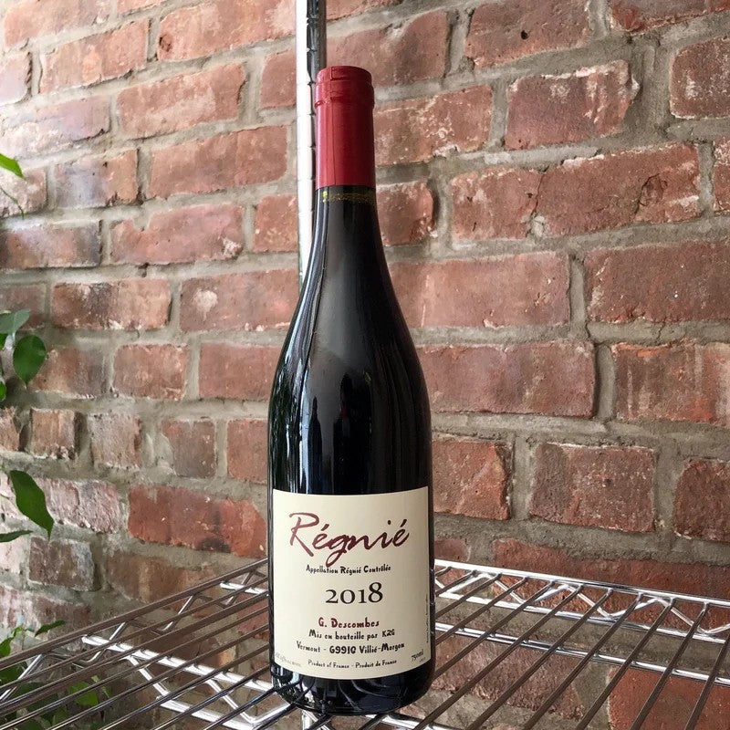 2018GeorgesDescombesRegnie,Beaujolais,France