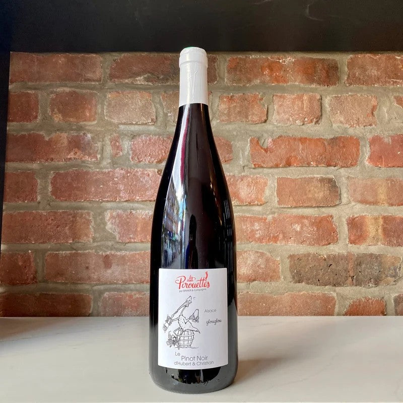 2018LesVinsPirouettesLePinotNoird’HubertetChristian“GlouGlou”1L,Alsace,France