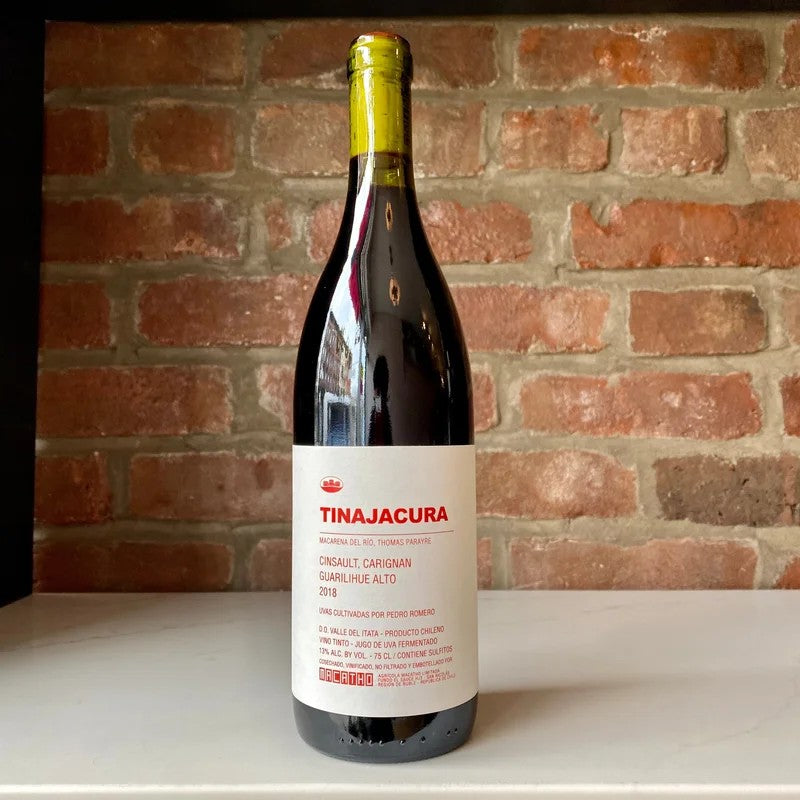 2018Macatho‘Tinajacura’Cinsault–CarignanItataValley,Chile