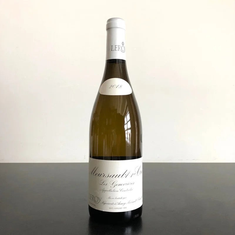 2018MaisonLeroyLesGenevrieresMeursault1erCru,Burgundy,France
