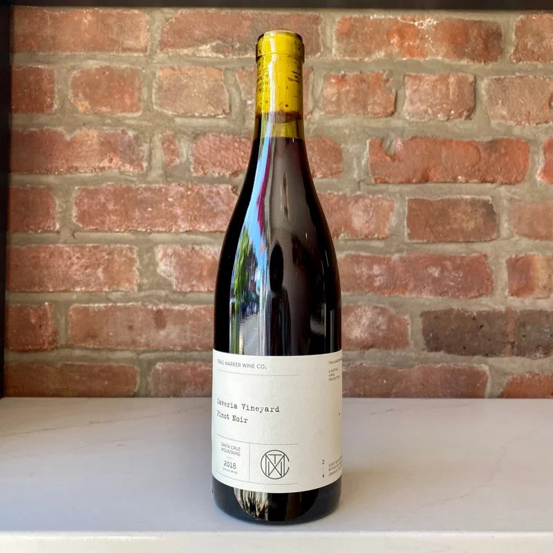 2018TrailMarkerWineCo.SaveriaVineyardPinotNoir,SantaCruz