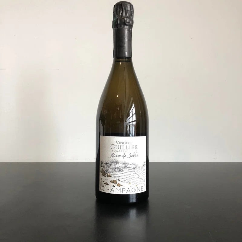 2018VincentCuillierBlancdeSableBrutNatureChampagne,France