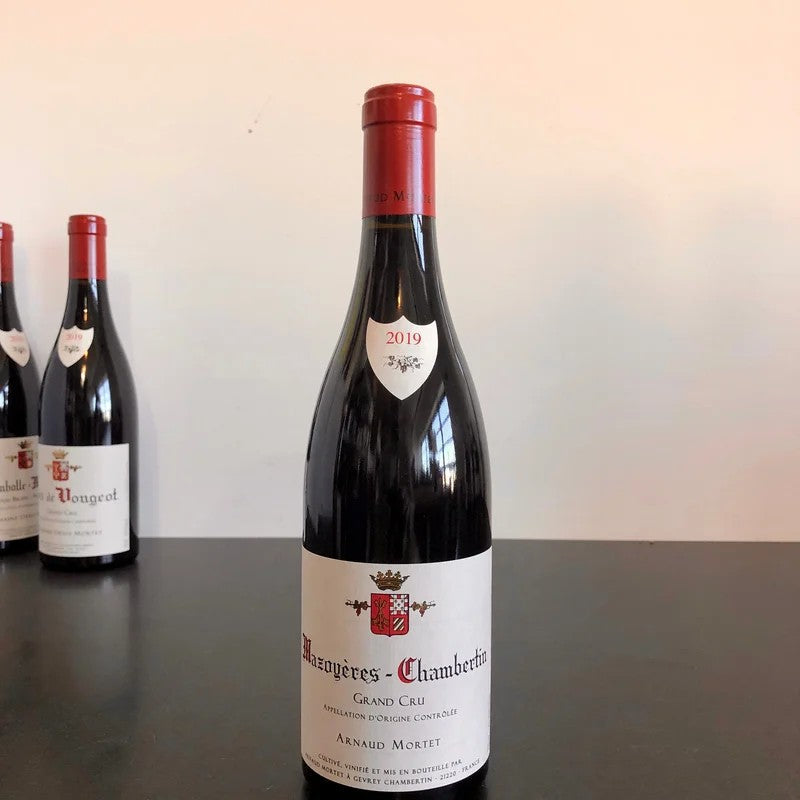 2019ArnaudMortetMazoyeres-ChambertinGrandCruCotedeNuits,France