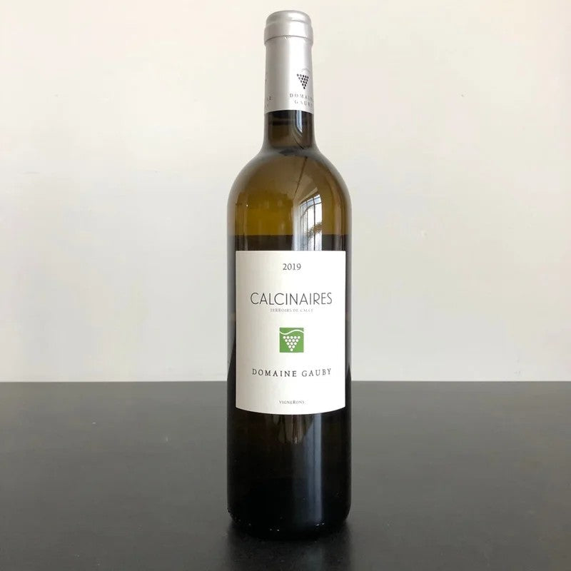 2019DomaineGaubyLesCalcinairesBlanc,IGPCotesCatalanes,France