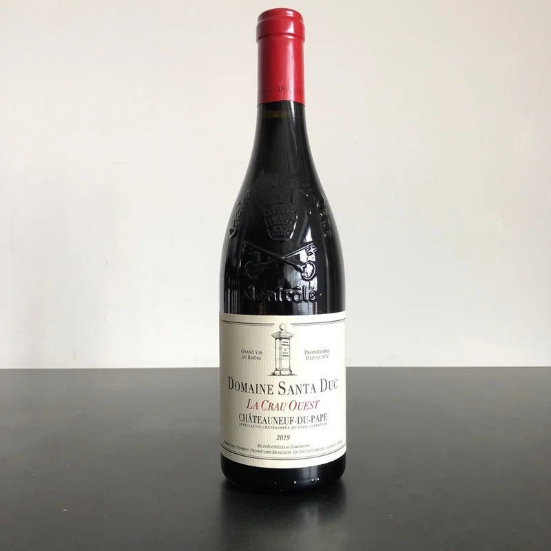 2019DomaineSantaDucChateauneuf-du-PapeLaCrauOuest,Rhone,France