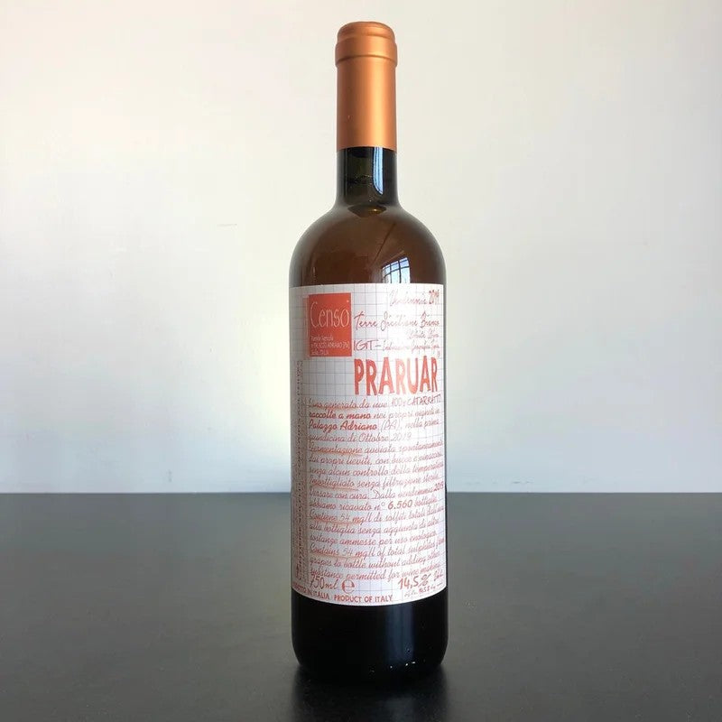 2019IlCenso‘Praruar’BiancoTerreSicilianeIGTSicily,Italy