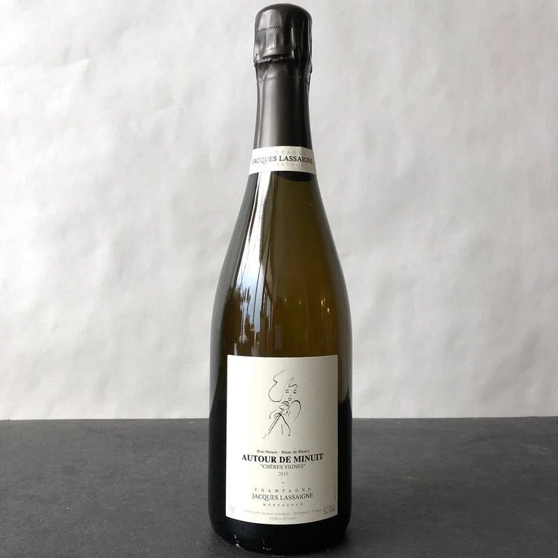 2019JacquesLassaigne‘AutourdeMinuit’BlancdeBlancsBrutNature,Champagne,France