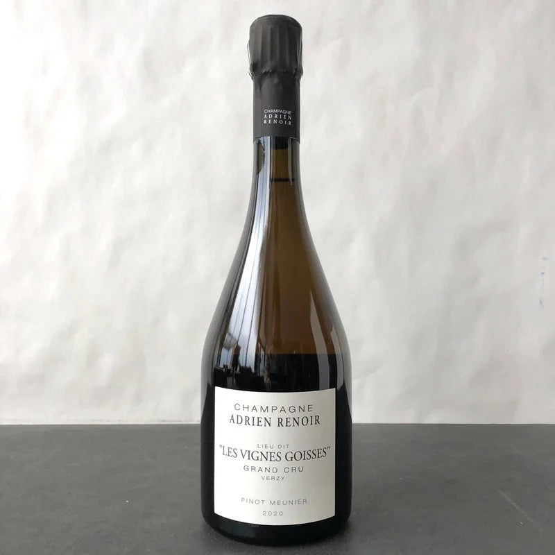 2020AdrienRenoir‘LesVignesGoisses’VerzyGrandCruPinotMeunier,Champagne,France