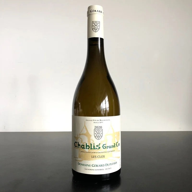 2020DomaineGerardDuplessisLesClosChablisGrandCru,France
