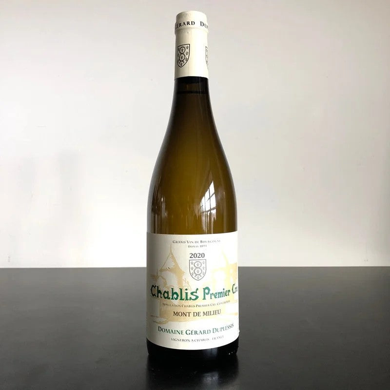 2020DomaineGerardDuplessisMontdeMilieuChablisPremierCru,France