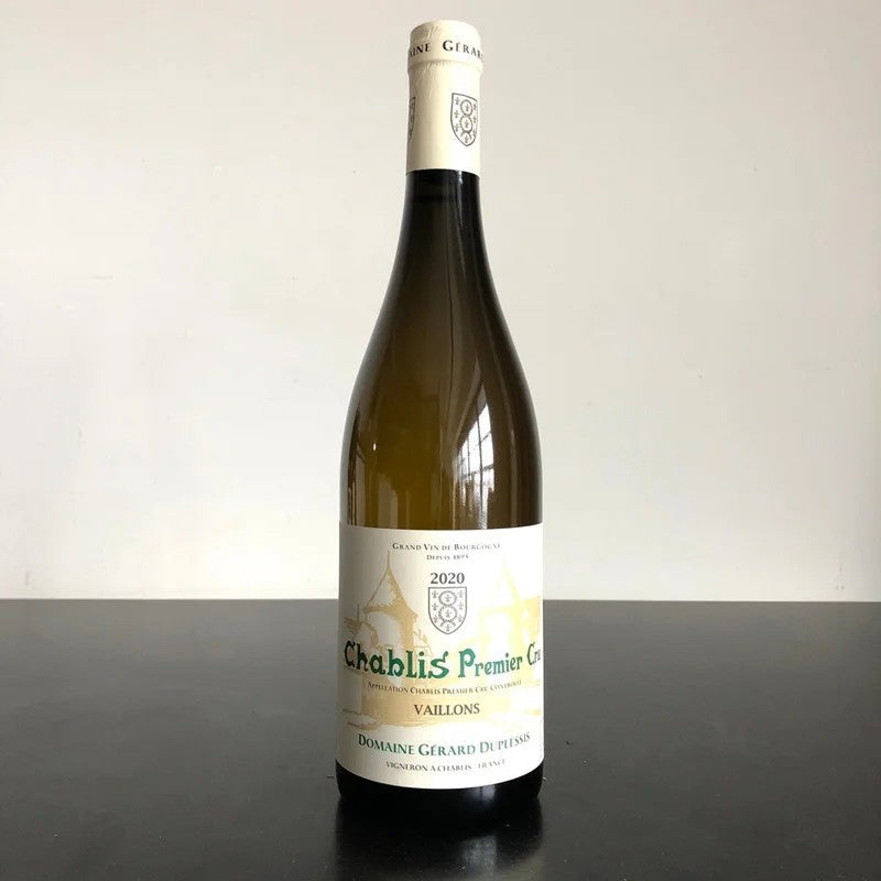 2020DomaineGerardDuplessisVaillons,ChablisPremierCru,France
