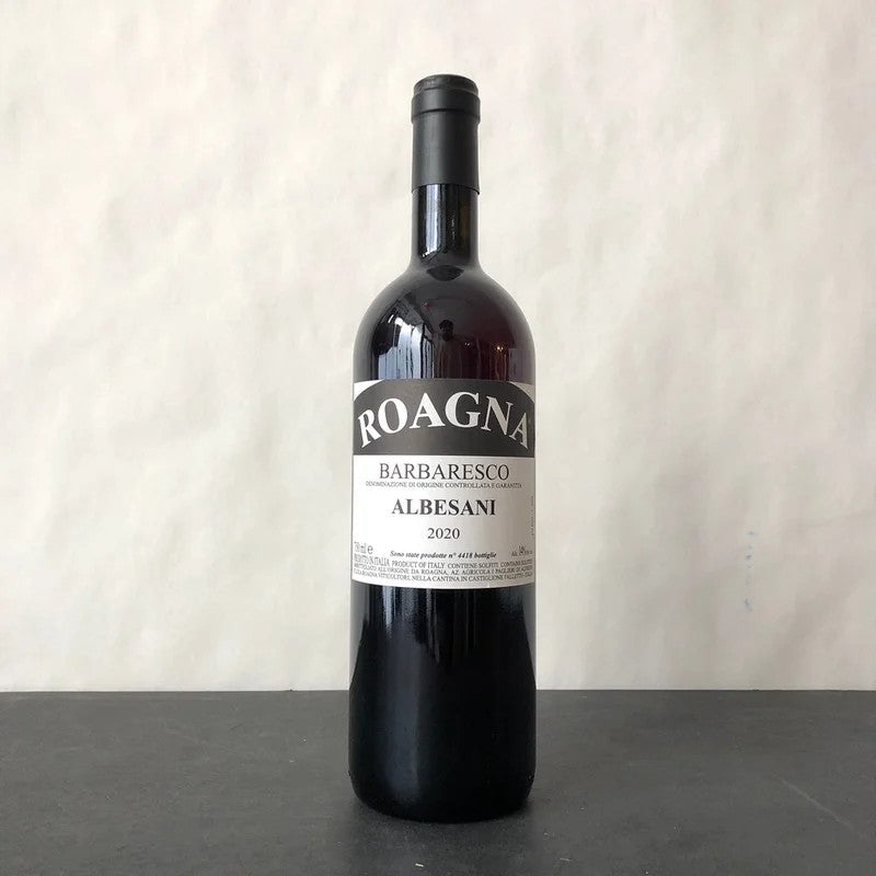 2020RoagnaAlbesani,BarbarescoDOCG,Italy