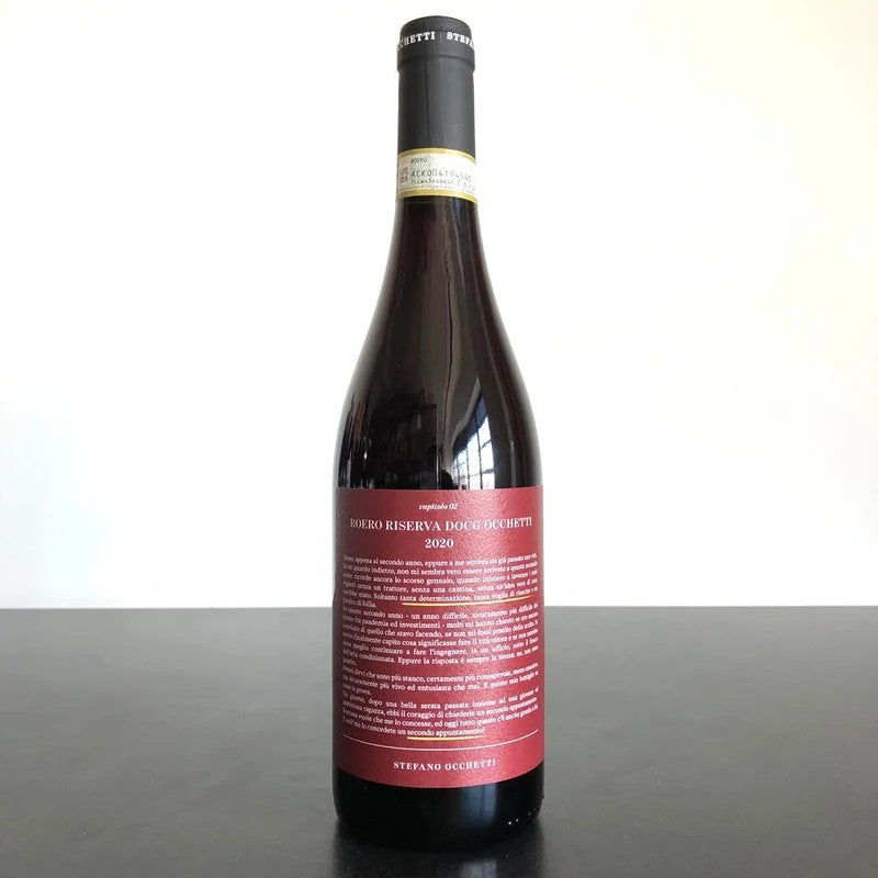 2020StefanoOcchettiRoero‘RiservaOcchetti’Nebbiolo,RoeroDOCG,Italy