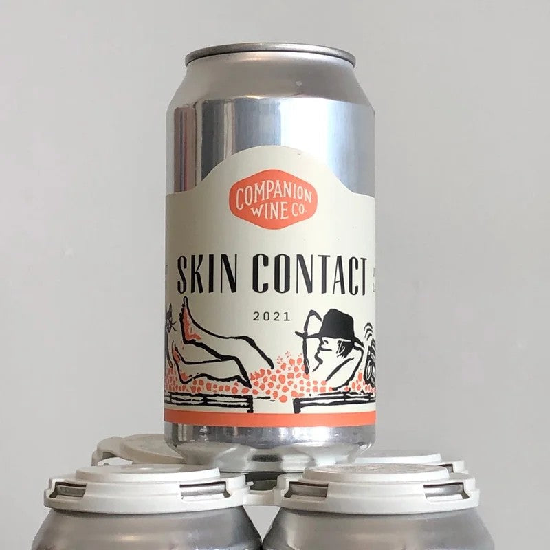 2021CompanionWineCo.“SkinContact”PinotGris375mlCan,California