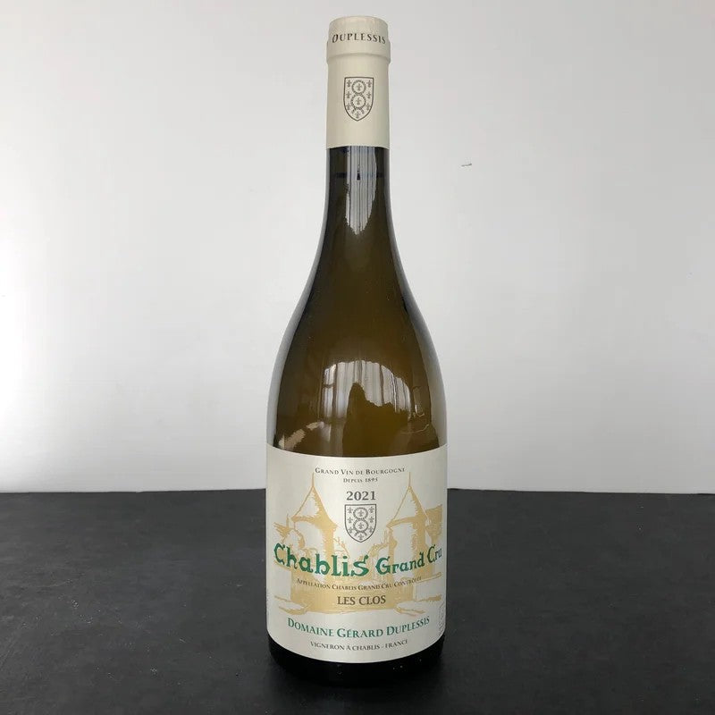 2021DomaineGerardDuplessisLesClosChablisGrandCru,France