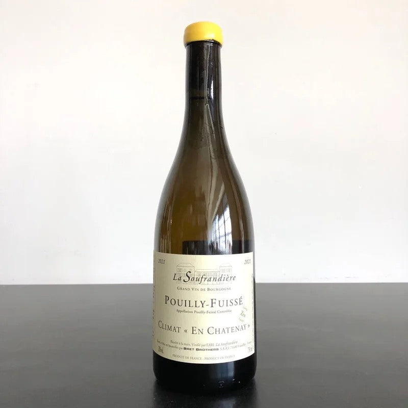 2021DomaineLaSoufrandierePouilly-FuisseClimatenChatenayCuveeZenMaconnais,France
