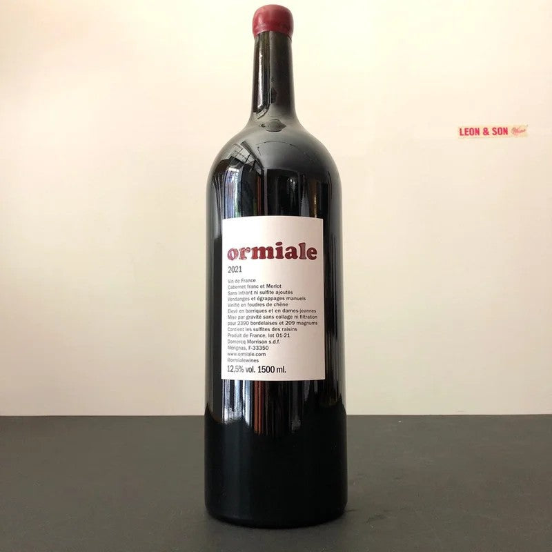 2021OrmialeBordeauxSuperieur1.5LMagnum,France