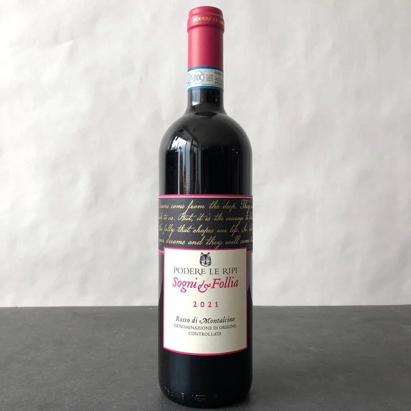 2021PodereLeRipi‘Sogni&Follia’RossodiMontalcino,Tuscany,Italy