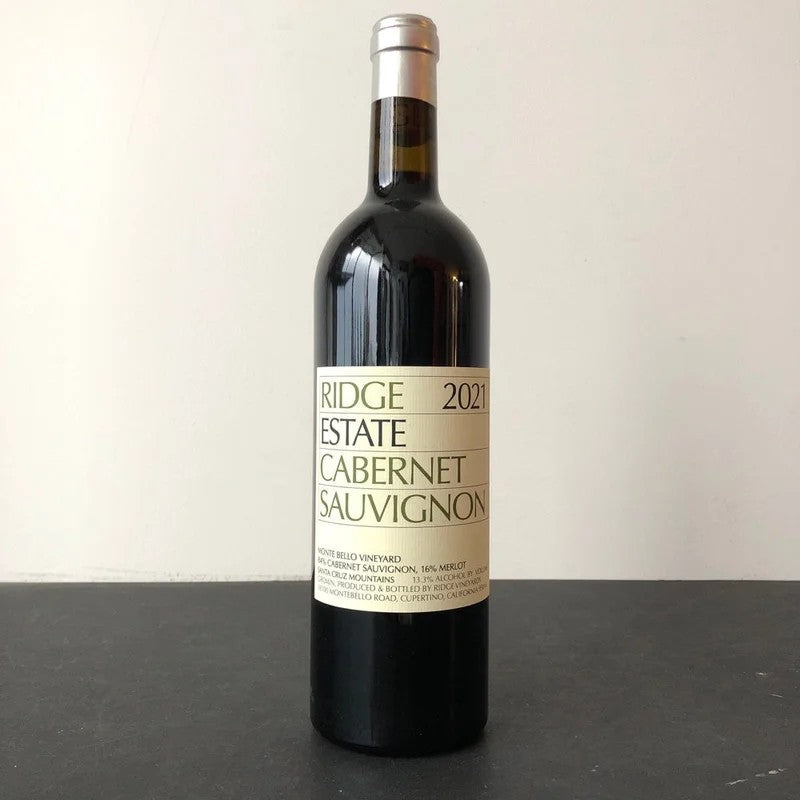 2021RidgeVineyardsEstateCabernetSauvignon,SantaCruzMountains,USA