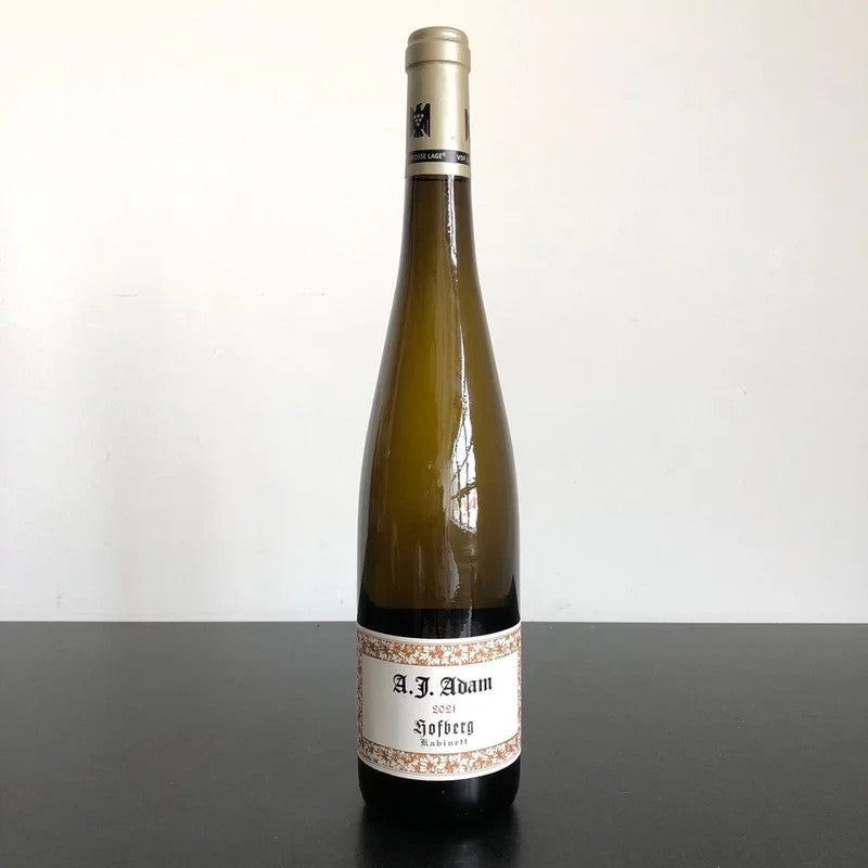 2021WeingutA.J.AdamDhronerHofbergRieslingKabinettMosel,Germany