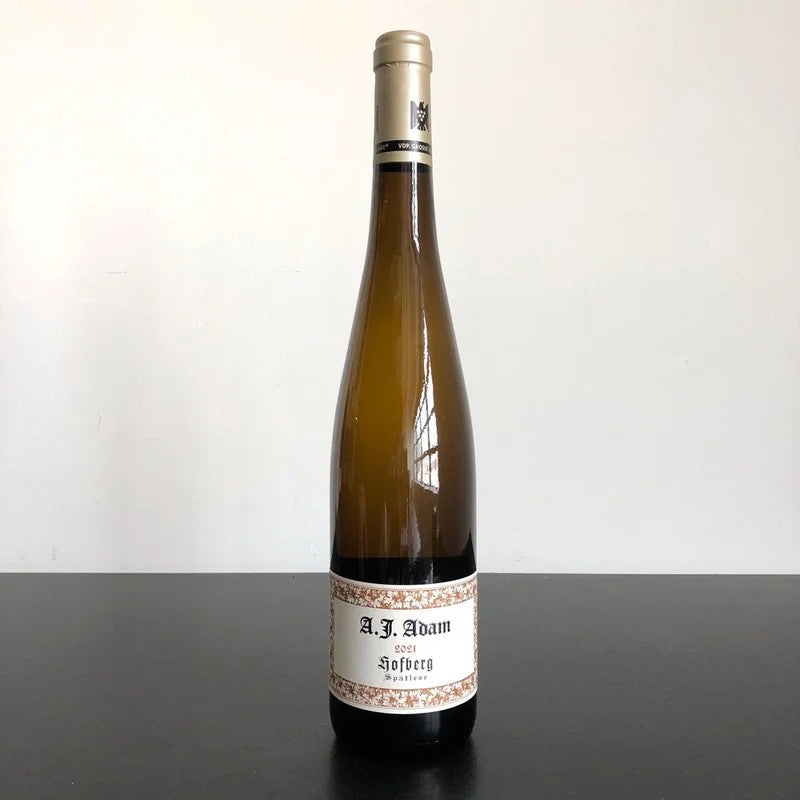 2021WeingutA.J.AdamDhronerHofbergRieslingSpatleseMosel,Germany
