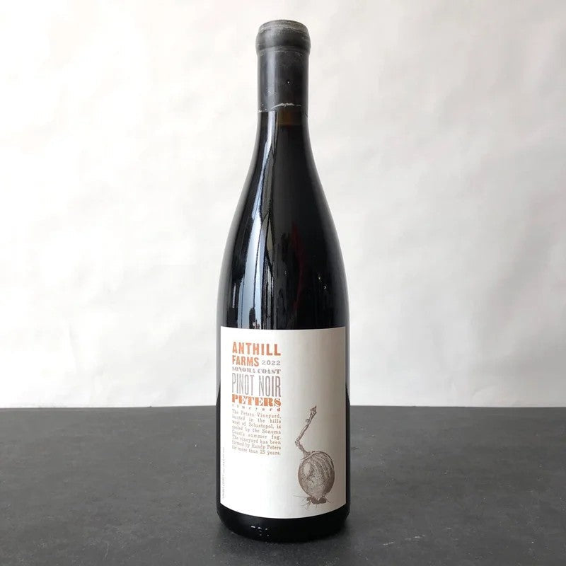 2022AnthillFarmsPetersVineyardPinotNoir,SonomaCoast,USA