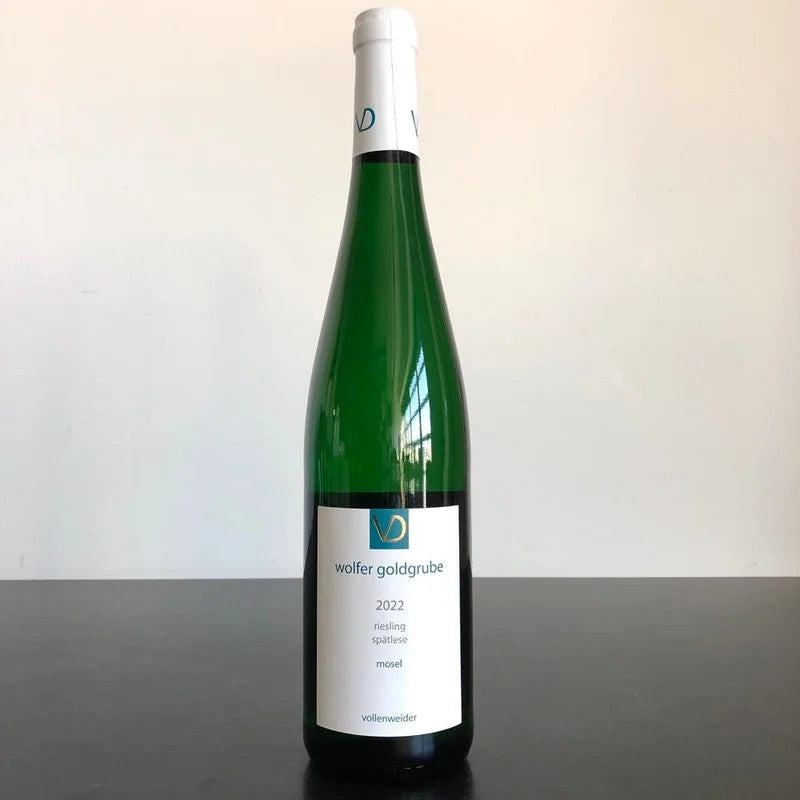 2022DanielVollenweiderRieslingWolferGoldgrubeSpatleseFeinherbAP2,Mosel,Germany