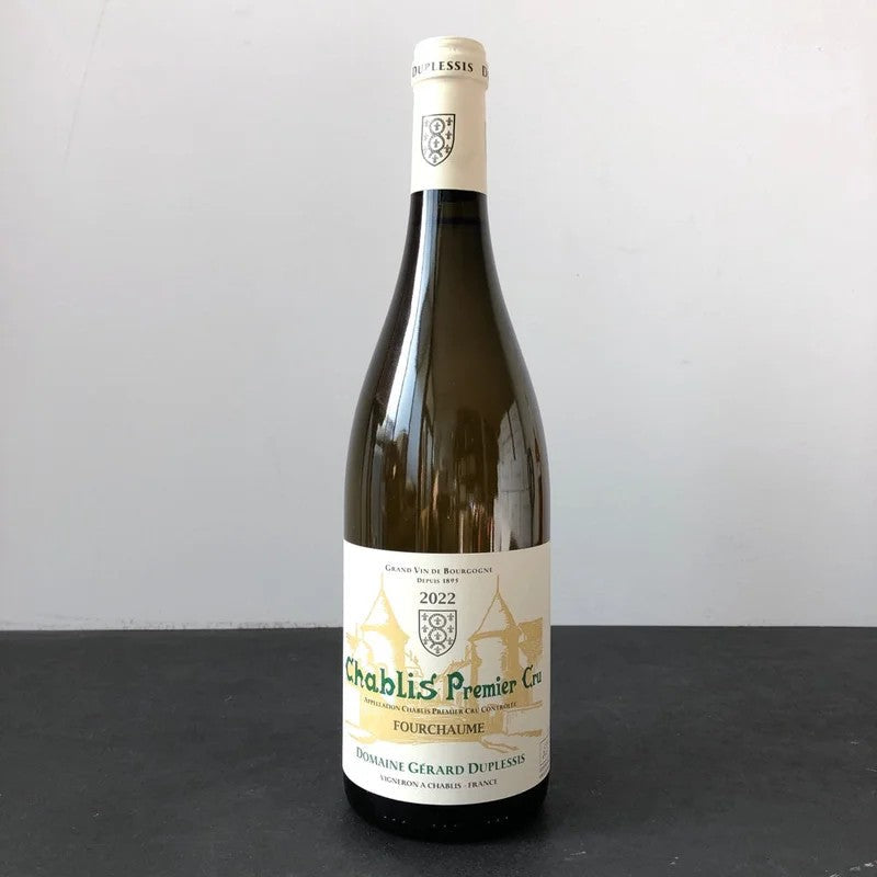 2022DomaineGerardDuplessisFourchaumeChablisPremierCru,France