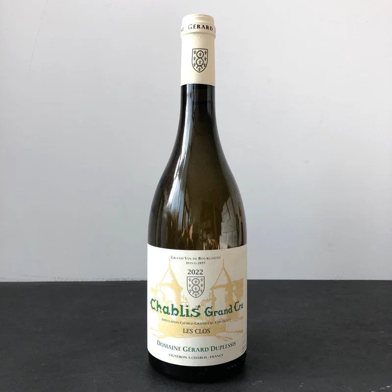 2022DomaineGerardDuplessisLesClosChablisGrandCru,France