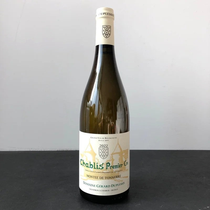 2022DomaineGerardDuplessisMonteedeTonnerre,ChablisPremierCru,France