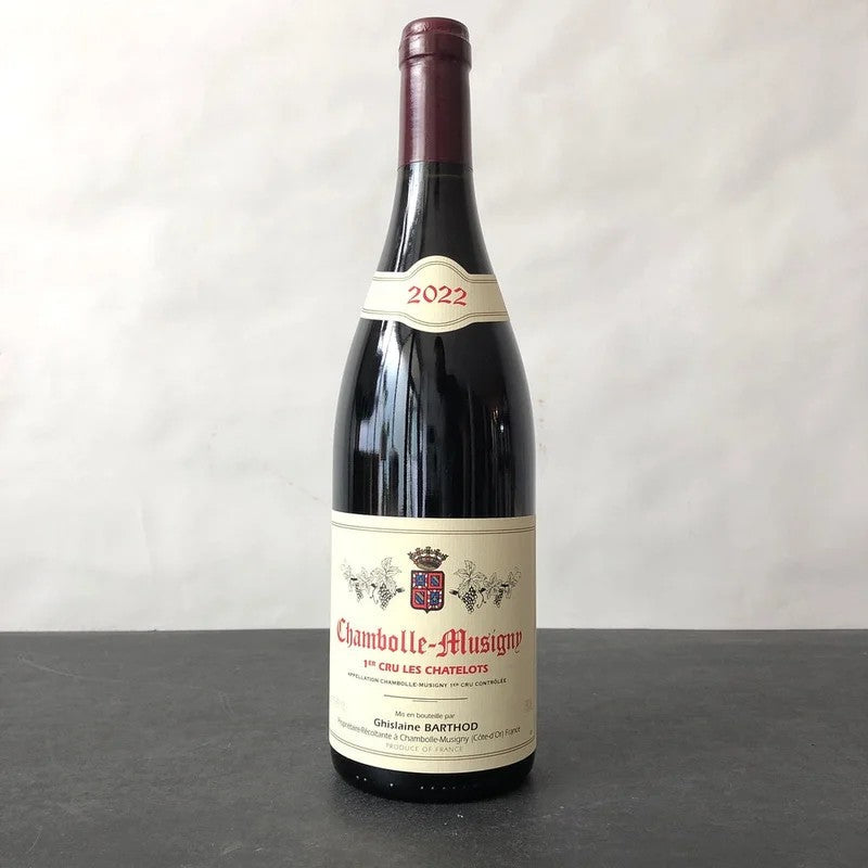 2022DomaineGhislaineBarthodLesChatelotsChambolle-MusignyPremierCru,France