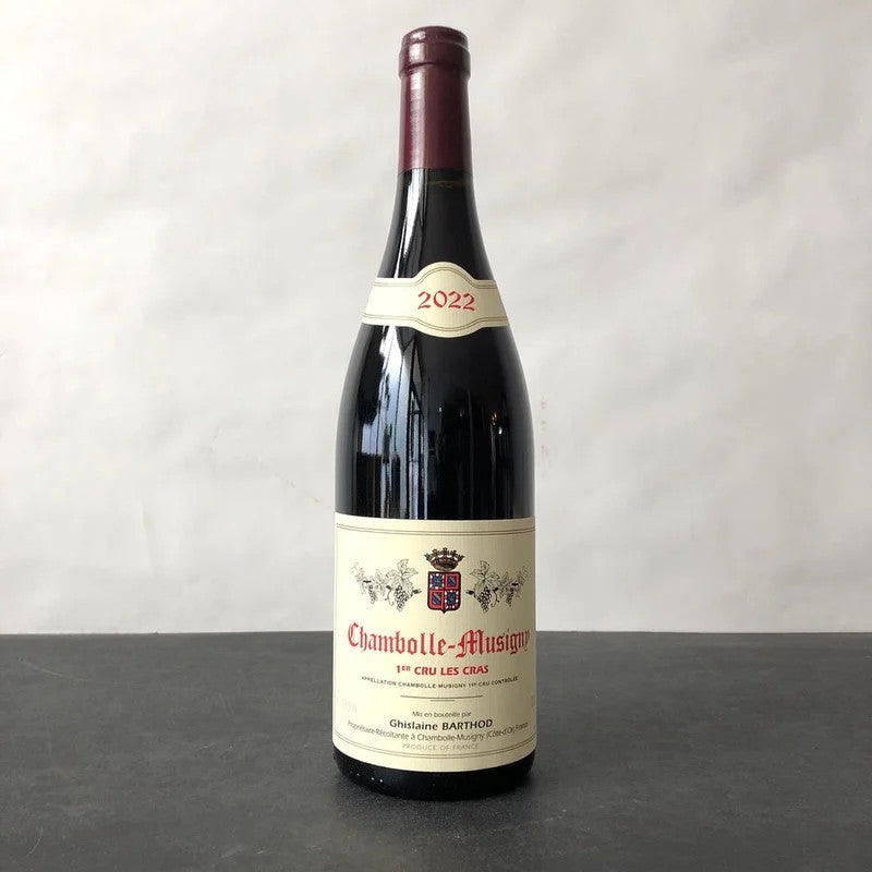 2022DomaineGhislaineBarthodLesCrasChambolle-MusignyPremierCru,France