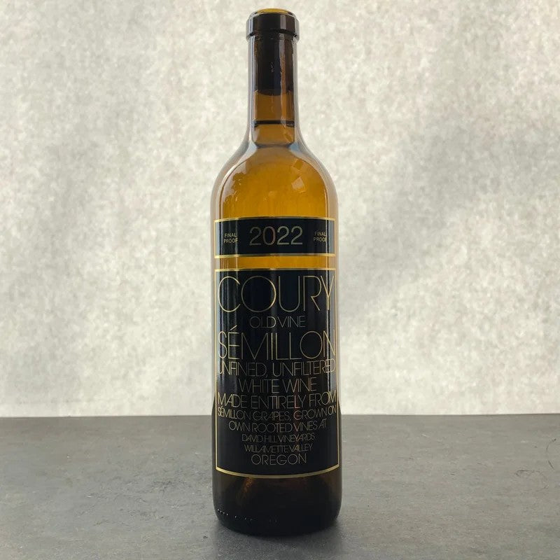2022GoldenCluster‘Coury’OldVineSémillon,WillametteValley,USA