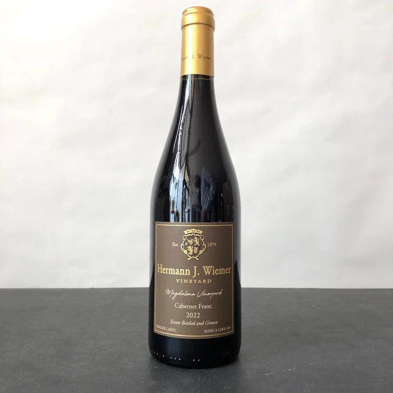 2022HermannJ.Wiemer,‘MagdalenaVineyard’EstateGrownCabernetFranc,SenecaLake,USA