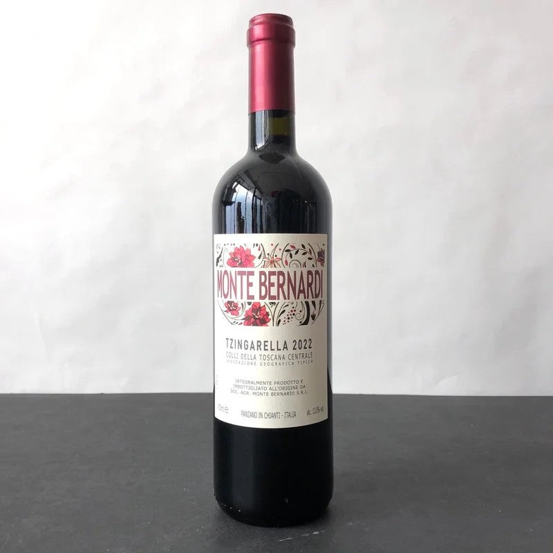 2022MonteBernardi‘Tzingarella’IGTRosso,Italy