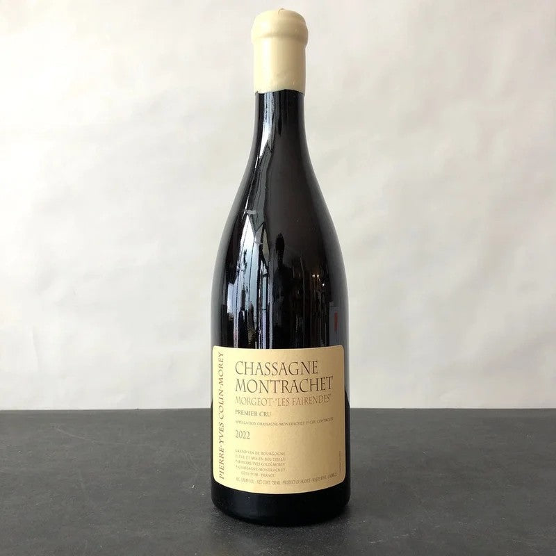 2022Pierre-YvesColin-MoreyMorgeotLesFairendes,Chassagne-MontrachetPremierCru,France