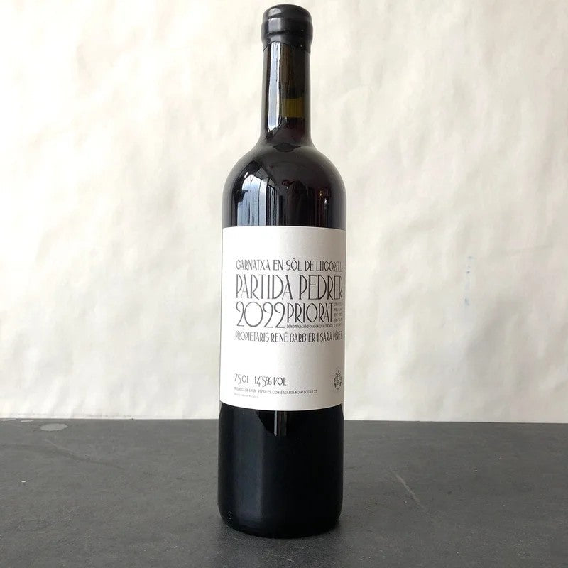 2022ReneBarbier-SaraPerez‘PartidaPedrer’,PrioratDOCa,Spain