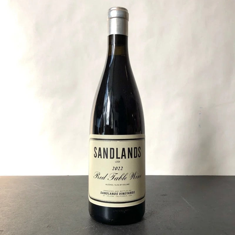 2022SandlandsRedTableWineLodi,California