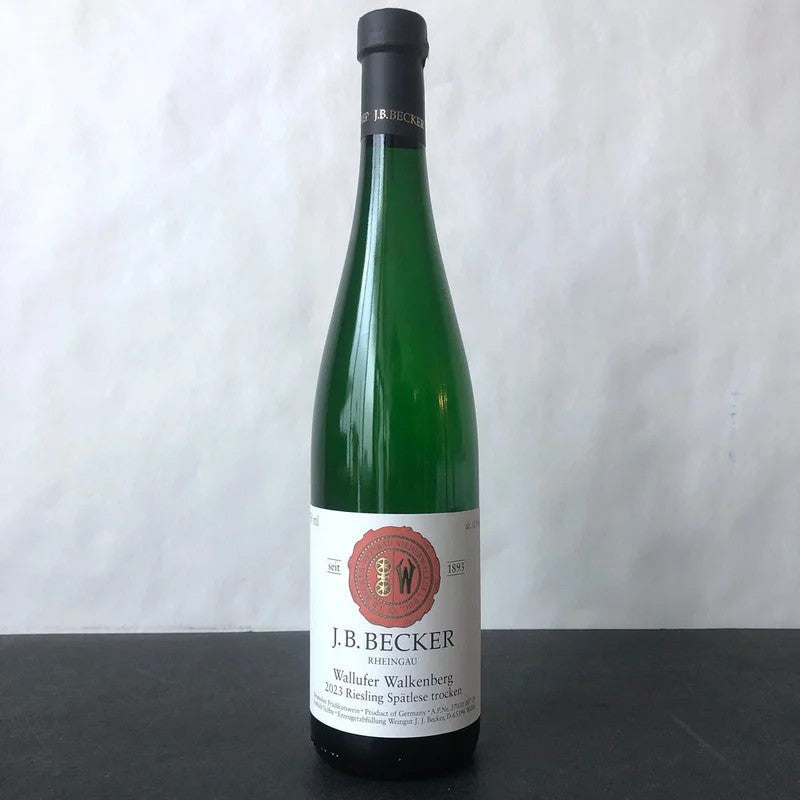 2023J.B.Becker,WalkenbergRieslingSpatleseTrocken,Rheingau,Germany
