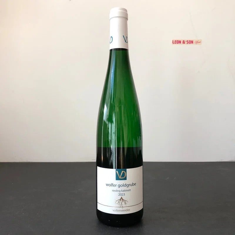 2023WeingutDanielVollenweiderWolferGoldgrube‘Wurzelecht’RieslingKabinett,Mosel,Germany