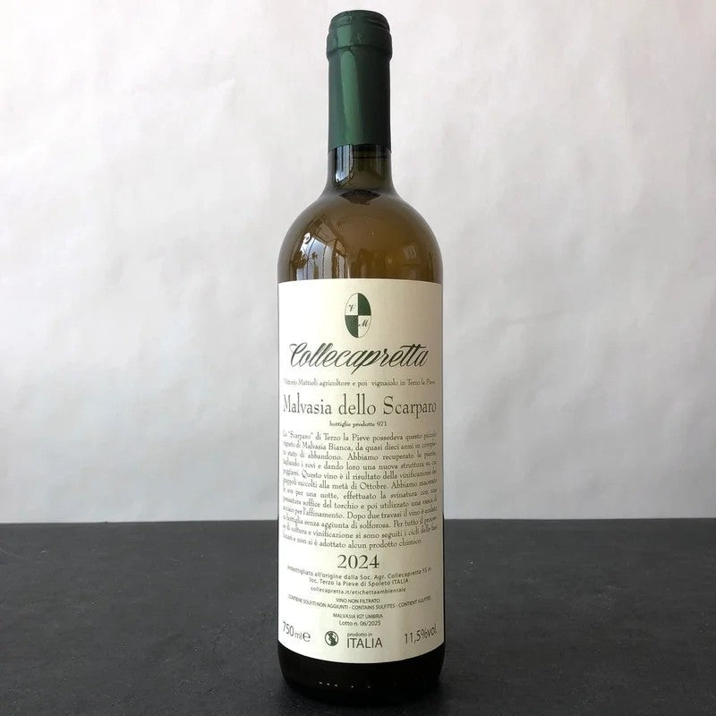 2024Collecapretta‘MalvasiadelloScarparoBianco’UmbriaIGT,Italy