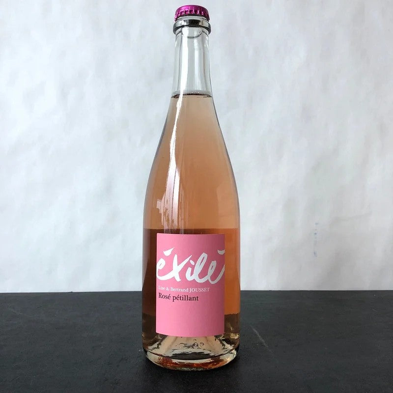 2024Lise&BertrandJousset‘Exile’RosePetillant,Loire,VindeFrance