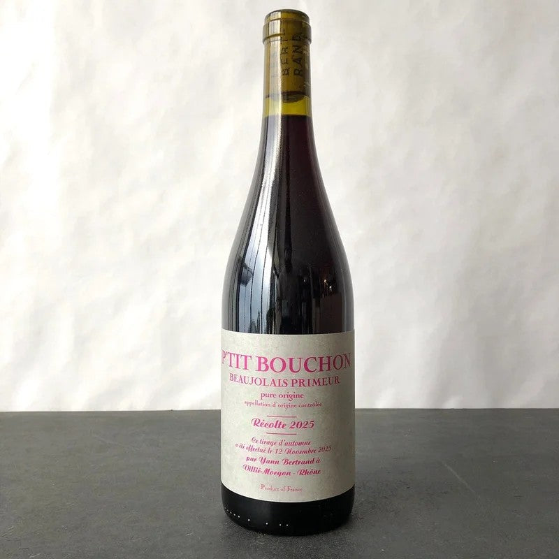 2025YannBertrandBeaujolaisPrimeur‘P’titBouchon’Beaujolais,France
