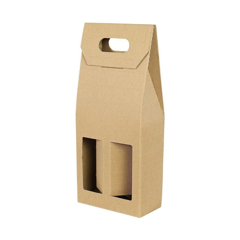 2BottleFlutedGiftBox