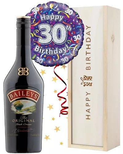 30thBirthdayBaileysandBalloonGift