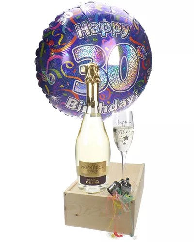 30thBirthdayProseccoAndFluteGift