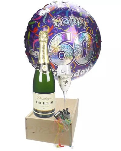 60thBirthdayChampagneFluteGift