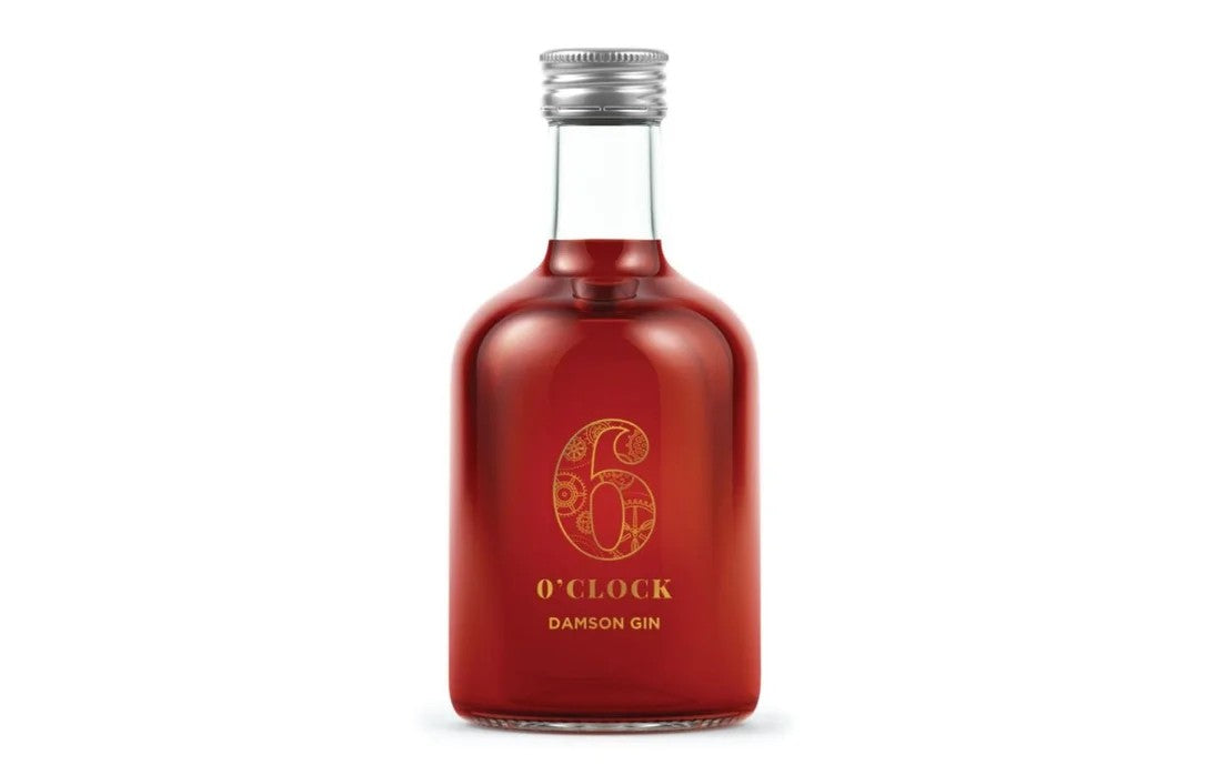 6O’ClockDamsonGinMiniature26%ABV(5cl)